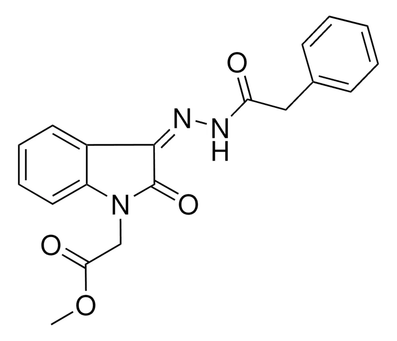 Sigma-Aldrich METHYL (2-OXO-3-((PHENYLACETYL)HYDRAZONO)-2,3-DIHYDRO-1H-INDOL-1-YL)ACETATE,AldrichCPR