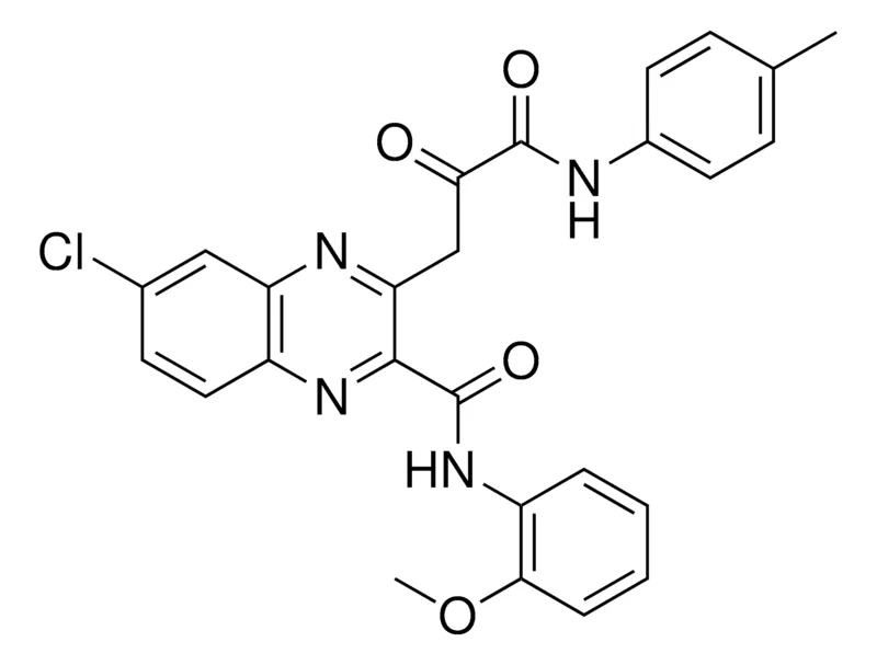 Sigma-Aldrich 6-CL-3-(2,3-DIOXO-3-(4-TOLUIDINO)PR)N-(2-METHOXYPHENYL)-2-QUINOXALINECARBOXAMIDE,AldrichCPR