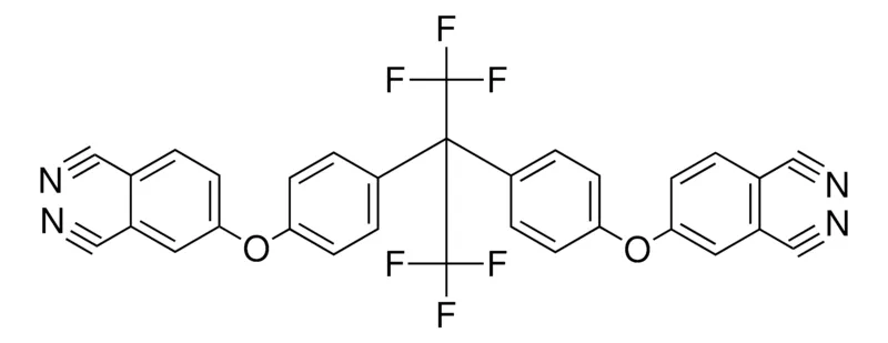 Sigma-Aldrich 4-{4-[1-[4-(3,4-DICYANOPHENOXY)PHENYL]-2,2,2-TRIFLUORO-1-(TRIFLUOROMETHYL)ETHYL]PHENOXY}PHTHALONITRILE，AldrichCPR