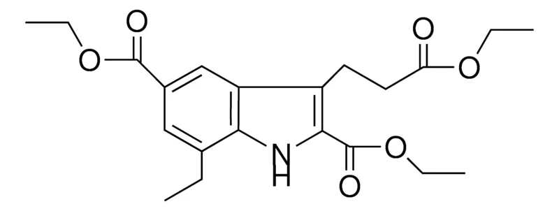 Sigma-Aldrich 3-(2-ETHOXYCARBONYL-ETHYL)-7-ETHYL-1H-INDOLE-2,5-DICARBOXYLIC ACID DIETHYL ESTER,AldrichCPR