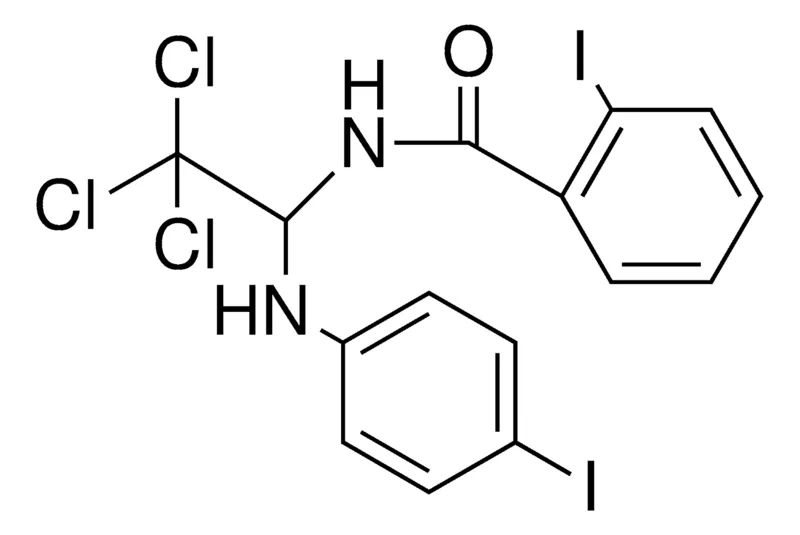 Sigma-Aldrich 2-IODO-N-(2,2,2-TRICHLORO-1-(4-IODO-PHENYLAMINO)-ETHYL)-BENZAMIDE,AldrichCPR