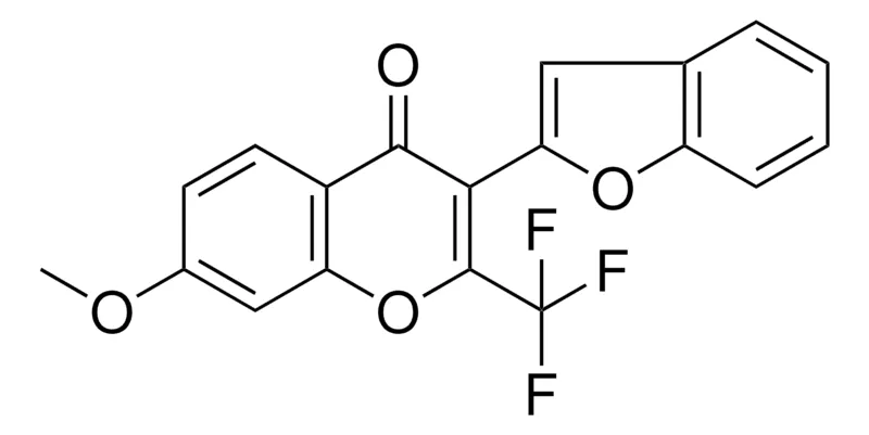 Sigma-Aldrich 3-BENZOFURAN-2-YL-7-METHOXY-2-TRIFLUOROMETHYL-CHROMEN-4-ONE,AldrichCPR