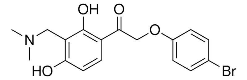 Sigma-Aldrich 2-(4-BROMO-PHENOXY)-1-(3-DIMETHYLAMINOMETHYL-2,4-DIHYDROXY-PHENYL)-ETHANONE,AldrichCPR