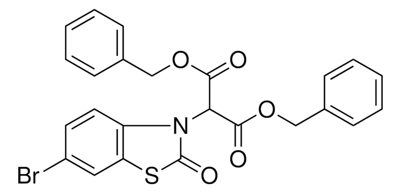 Sigma-Aldrich 2-(6-BROMO-2-OXO-BENZOTHIAZOL-3-YL)-MALONIC ACID DIBENZYL ESTER,AldrichCPR