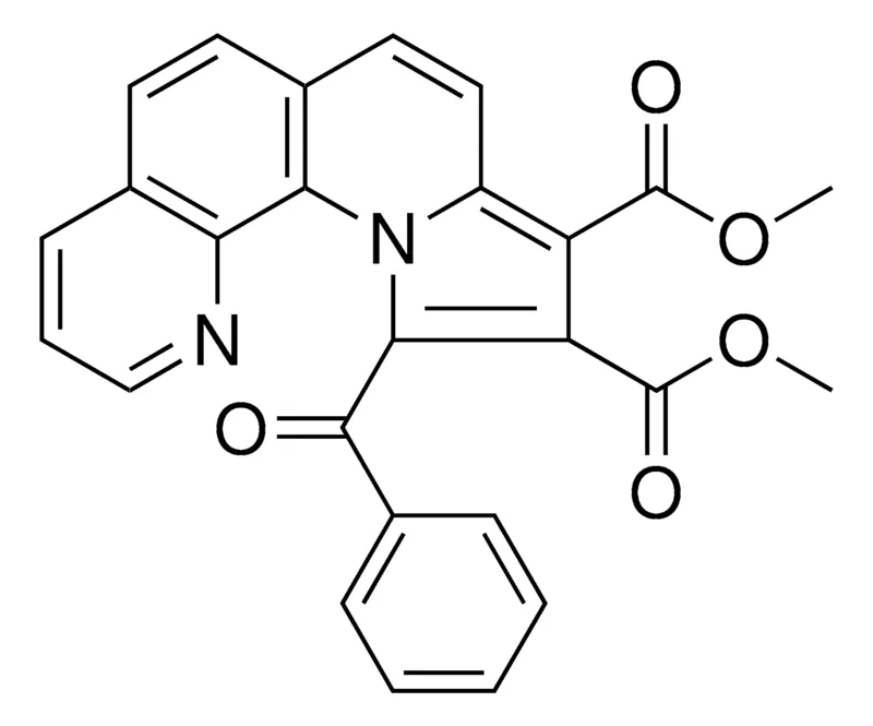 Sigma-Aldrich DIMETHYL 11-BENZOYLPYRROLO(1,2-A)(1,10)PHENANTHROLINE-9,10-DICARBOXYLATE,AldrichCPR