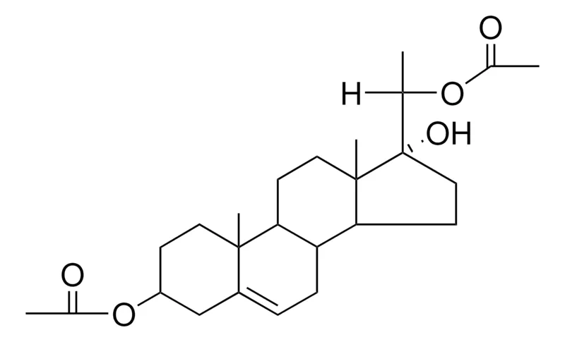 Sigma-Aldrich 17-ALPHA-HYDROXYPREGN-5-ENE-3-BETA,20-ALPHA-DIYL DIACETATE,AldrichCPR