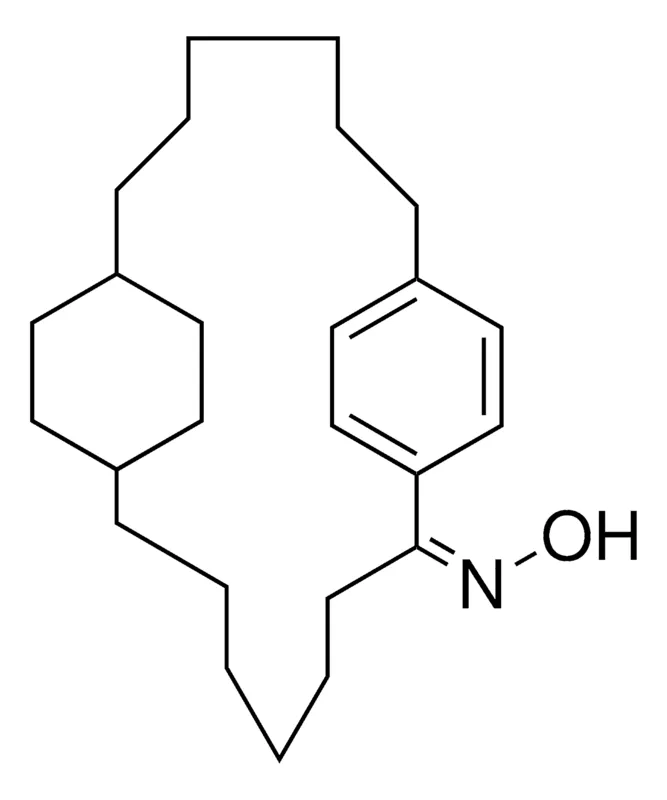 Sigma-Aldrich TRICYCLO(17.2.2.2(8,11))PENTACOSA-8(25),9,11(24)-TRIEN-12-ONE OXIME,AldrichCPR