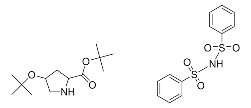 Sigma-Aldrich O-TERT-BUTYL-L-HYDROXYPROLINE TERT-BUTYL ESTER DIBENZENESULFONAMIDE SALT,AldrichCPR