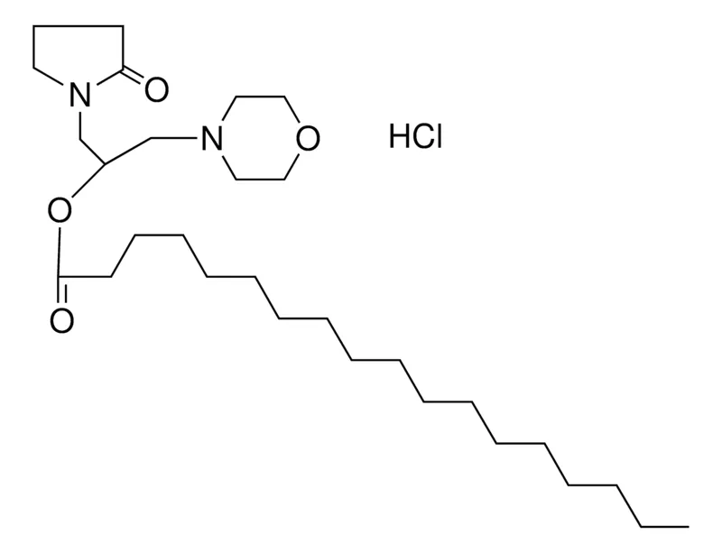 Sigma-Aldrich OCTADECANOIC ACID 1-MORPHOLIN-4-YLMETHYL-2-(2-OXO-PYRROLIDIN-1-YL)-ET ESTER, HCL,AldrichCPR