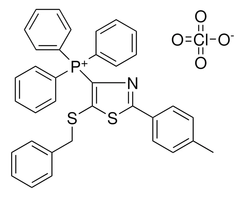 Sigma-Aldrich (5-BENZYLSULFANYL-2-P-TOLYL-THIAZOL-4-YL)-TRIPHENYL-PHOSPHONIUM, PERCHLORATE,AldrichCPR