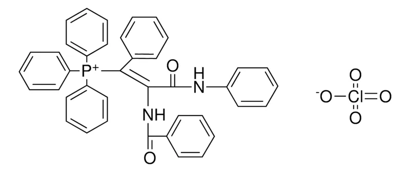 Sigma-Aldrich (2-BENZOYLAMINO-1-PH-2-PHENYLCARBAMOYL-VINYL)-TRIPHENYL-PHOSPHONIUM, PERCHLORATE,AldrichCPR
