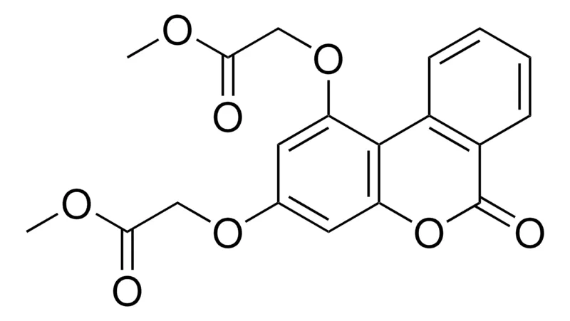 Sigma-Aldrich (1-METHOXYCARBONYLMETHOXY-6-OXO-6H-BENZO(C)CHROMEN-3-YLOXY)-ACETIC ACID ME ESTER,AldrichCPR