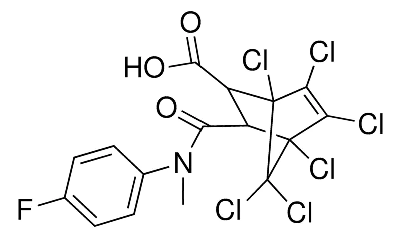 Sigma-Aldrich 3-(N-(4-FLUOROPHENYL)-N-ME-CARBAMOYL)145677HEXACHLORO5NORBORNENE2CARBOXYLIC ACID,AldrichCPR
