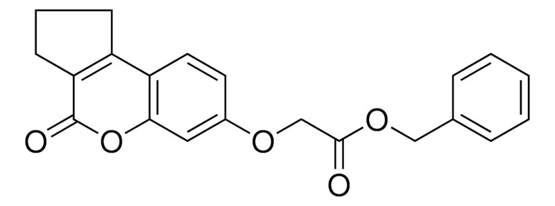 Sigma-Aldrich (4-OXO-1,2,3,4-TETRAHYDRO-CYCLOPENTA(C)CHROMEN-7-YLOXY)-ACETIC ACID BENZYL ESTER，AldrichCPR