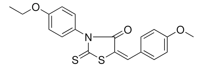 Sigma-Aldrich 3-(4-ETHOXY-PHENYL)-5-(4-METHOXY-BENZYLIDENE)-2-THIOXO-THIAZOLIDIN-4-ONE,AldrichCPR