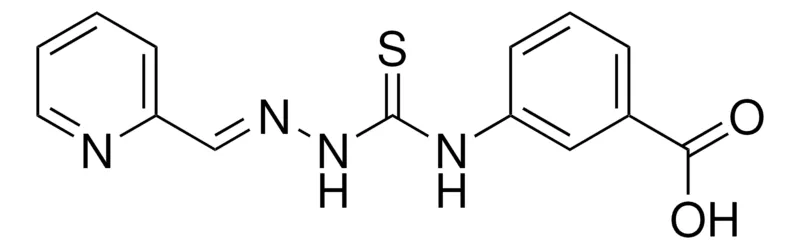 Sigma-Aldrich 3-(((2-(2-PYRIDINYLMETHYLENE)HYDRAZINO)CARBOTHIOYL)AMINO)BENZOIC ACID,AldrichCPR