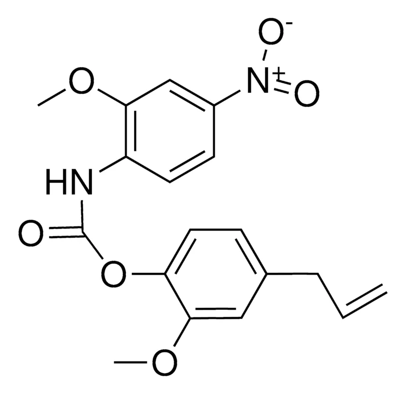 Sigma-Aldrich 4-ALLYL-2-METHOXYPHENYL N-(2-METHOXY-4-NITROPHENYL)CARBAMATE,AldrichCPR