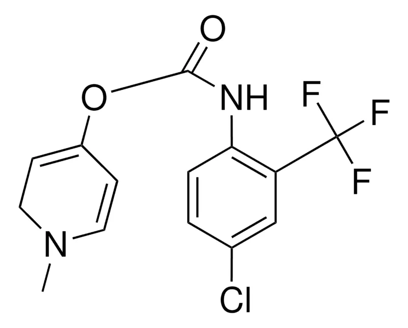 Sigma-Aldrich 1,2-DIHYDRO-1-METHYL-4-PYRIDYL N-(4-CHLORO-2-(TRIFLUOROMETHYL)PHENYL)CARBAMATE,AldrichCPR