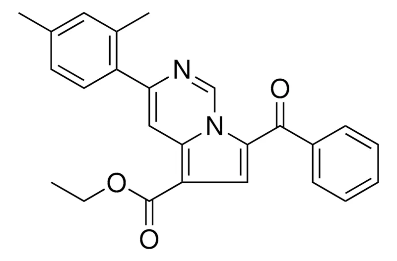 Sigma-Aldrich ETHYL 7-BENZOYL-3-(2,4-DIMETHYLPHENYL)PYRROLO(1,2-C)PYRIMIDINE-5-CARBOXYLATE，AldrichCPR