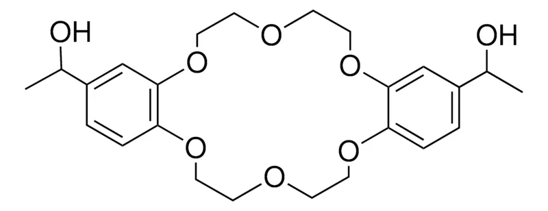 Sigma-Aldrich 1-(14-(1-HO-ET)-OCTAHYDRO-HEXAOXA-DIBENZO(A,J)CYCLOOCTADECEN-2-YL)-ETHANOL,AldrichCPR