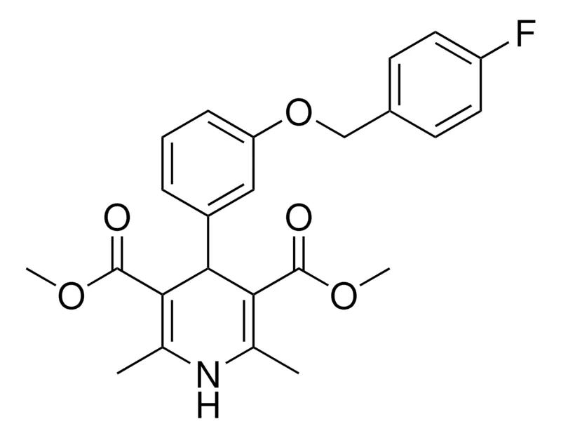 Sigma-Aldrich DIMETHYL 4-(3-((4-FLUOROBENZYL)OXY)PHENYL)-2,6-DIMETHYL-1,4-DIHYDRO-3,5-PYRIDINEDICARBOXYLATE,AldrichCPR