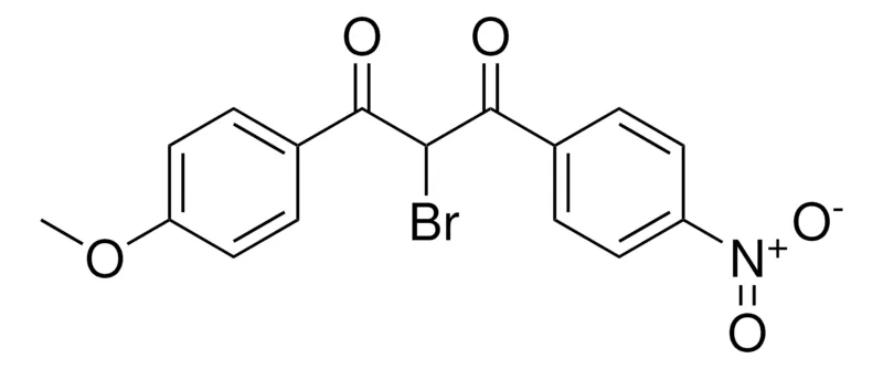 Sigma-Aldrich 2-BROMO-1-(4-METHOXY-PHENYL)-3-(4-NITRO-PHENYL)-PROPANE-1,3-DIONE,AldrichCPR