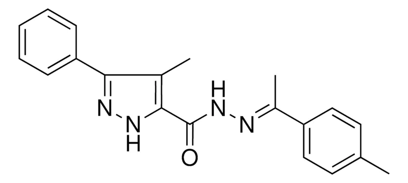 Sigma-Aldrich 4-METHYL-5-PHENYL-2H-PYRAZOLE-3-CARBOXYLIC ACID (1-P-TOLYL-ETHYLIDENE)-HYDRAZIDE,AldrichCPR