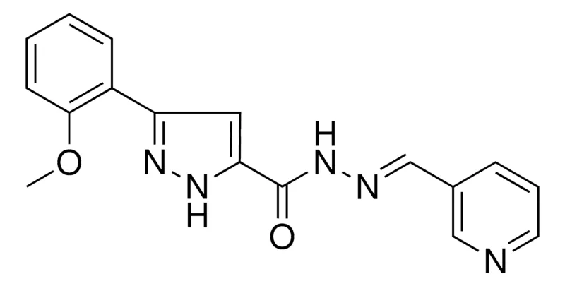 Sigma-Aldrich 5-(2-MEO-PHENYL)-2H-PYRAZOLE-3-CARBOXYLIC ACID PYRIDIN-3-YLMETHYLENE-HYDRAZIDE，AldrichCPR