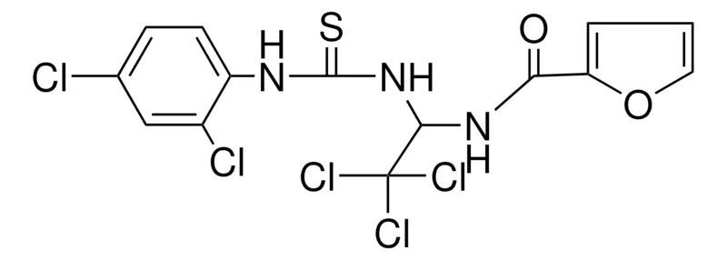 Sigma-Aldrich FURAN-2-CARBOXYLIC ACID (2,2,2-TRI-CL-1-(3-(2,4-DI-CL-PH)-THIOUREIDO)-ET)-AMIDE，AldrichCPR
