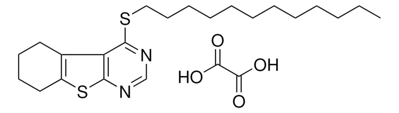 Sigma-Aldrich 4-DODECYLSULFANYL-5,6,7,8-4H-BENZO[4,5]THIENO[2,3-D]PYRIMIDINE, OXALATE，AldrichCPR
