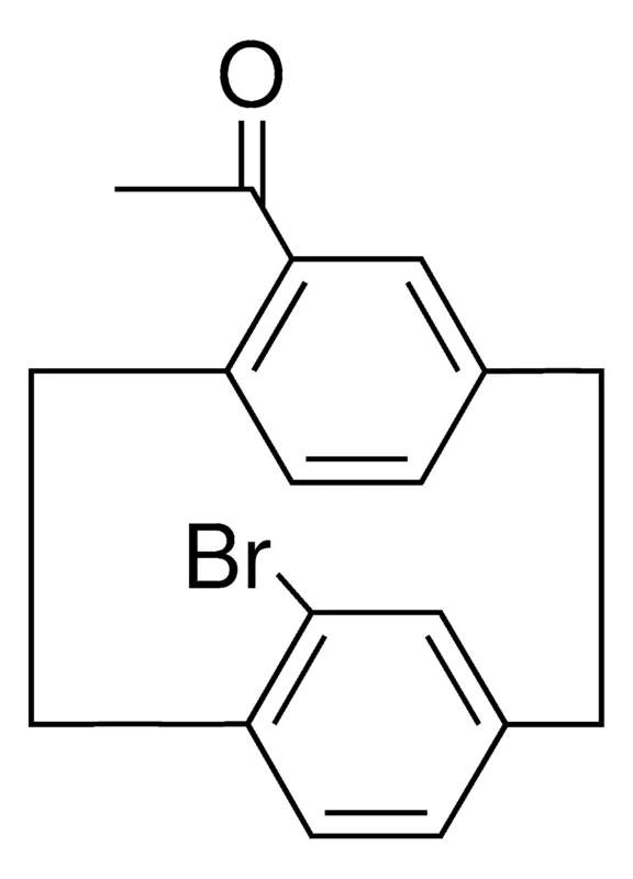 Sigma-Aldrich 5-ACETYL-13-BROMO-TRICYCLO(8.2.2.2(4,7))HEXADECAHEXAENE,AldrichCPR