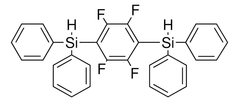 Sigma-Aldrich 1,4-BIS(DIPHENYLSILYL)-2,3,5,6-TETRAFLUOROBENZENE，AldrichCPR