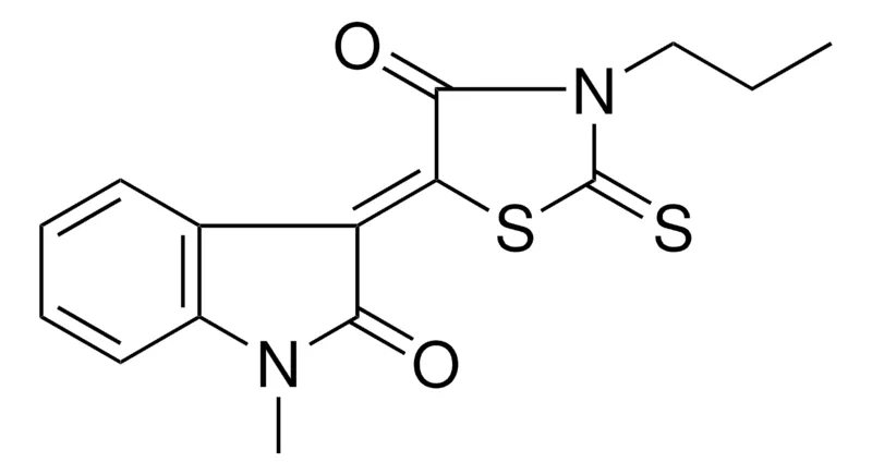 Sigma-Aldrich 1-ME-3(4-OXO-3-PR-2-THIOXO-1,3-THIAZOLIDIN-5-YLIDENE)-1,3-DIHYDRO-2H-INDOL-2-ONE,AldrichCPR