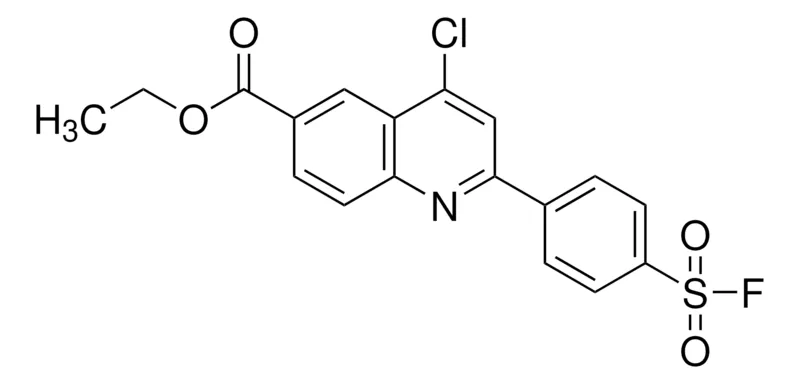 Sigma-Aldrich ETHYL 4-CHLORO-2-(4-FLUOROSULFONYLPHENYL)-6-QUINOLINECARBOXYLATE,AldrichCPR