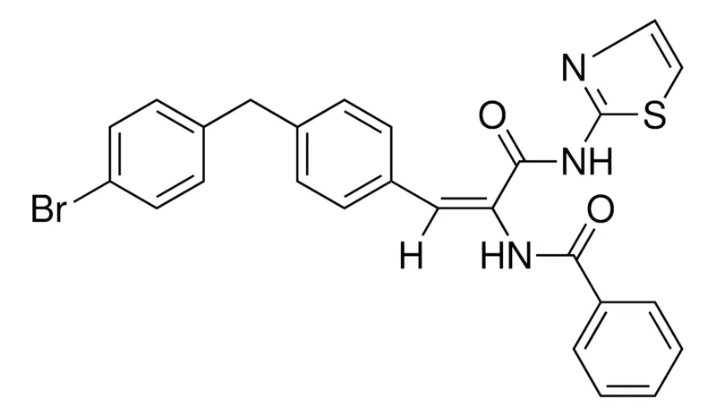 Sigma-Aldrich N-(2-(4-(4-BROMO-BENZYL)-PHENYL)-1-(THIAZOL-2-YLCARBAMOYL)-VINYL)-BENZAMIDE，AldrichCPR