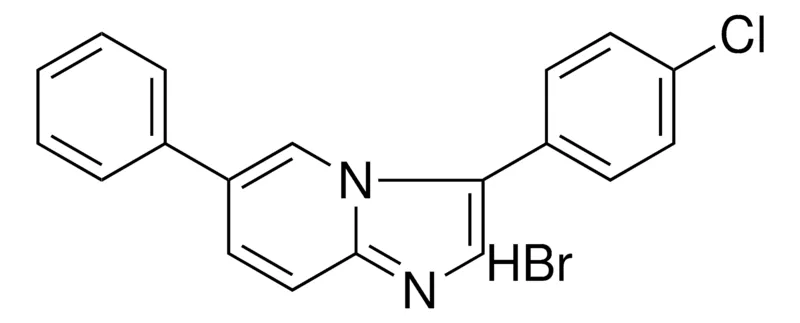Sigma-Aldrich 3-(4-CHLOROPHENYL)-6-PHENYLIMIDAZO(1,2-A)PYRIDINE HYDROBROMIDE,AldrichCPR