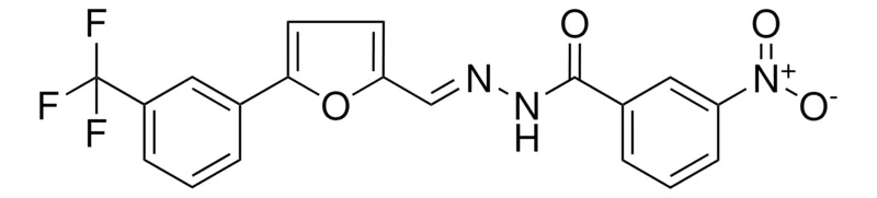 Sigma-Aldrich 3-NITRO-BENZOIC ACID (5-(3-TRIFLUOROMETHYL-PH)-FURAN-2-YLMETHYLENE)-HYDRAZIDE,AldrichCPR