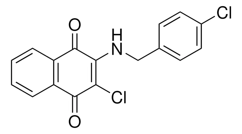 Sigma-Aldrich 2-CHLORO-3-(4-CHLORO-BENZYLAMINO)-(1,4)NAPHTHOQUINONE,AldrichCPR
