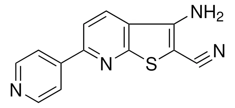 Sigma-Aldrich 3-AMINO-6-(4-PYRIDINYL)THIENO(2,3-B)PYRIDINE-2-CARBONITRILE,AldrichCPR