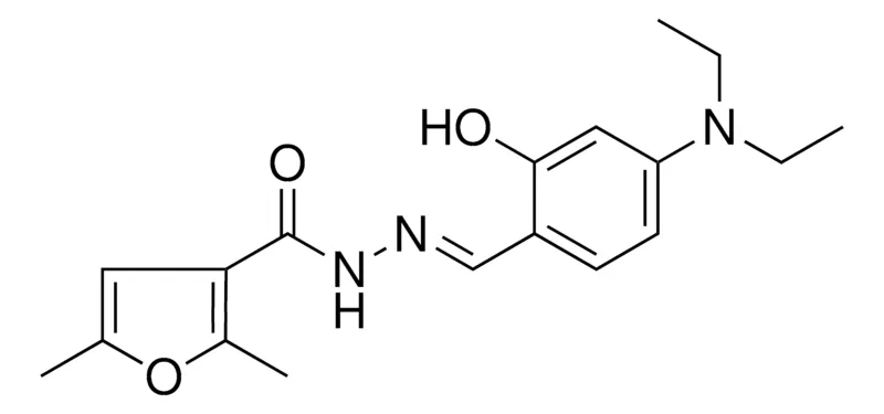 Sigma-Aldrich 2,5-DIMETHYL-FURAN-3-CARBOXYLIC ACID (4-DIETHYLAMINO-2-HO-BENZYLIDENE)-HYDRAZIDE,AldrichCPR