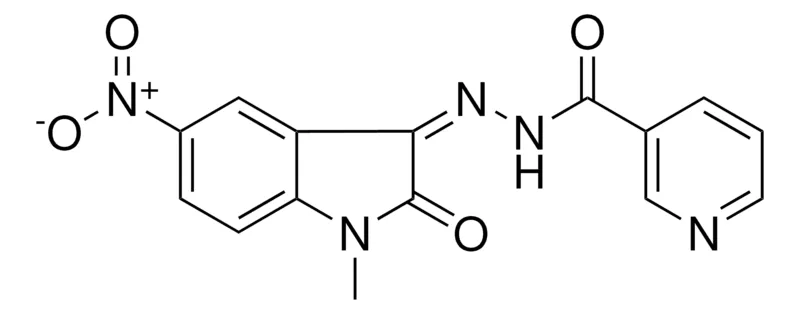 Sigma-Aldrich NICOTINIC ACID (1-METHYL-5-NITRO-2-OXO-1,2-DIHYDRO-INDOL-3-YLIDENE)-HYDRAZIDE,AldrichCPR