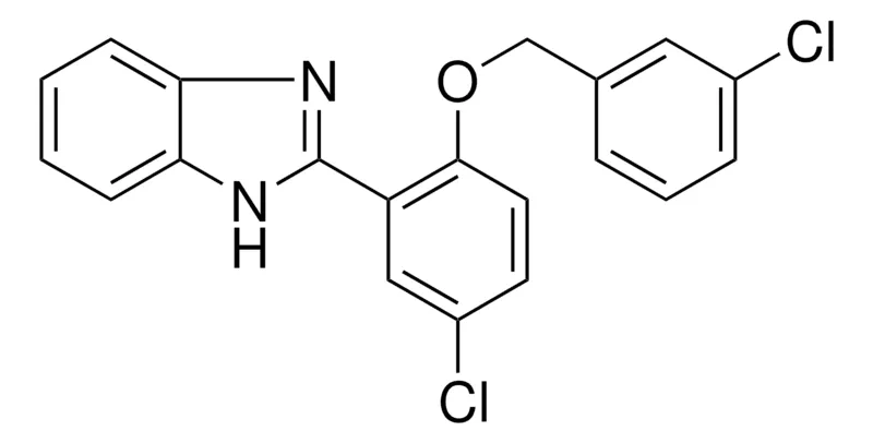 Sigma-Aldrich 2-(5-CHLORO-2-(3-CHLORO-BENZYLOXY)-PHENYL)-1H-BENZOIMIDAZOLE,AldrichCPR