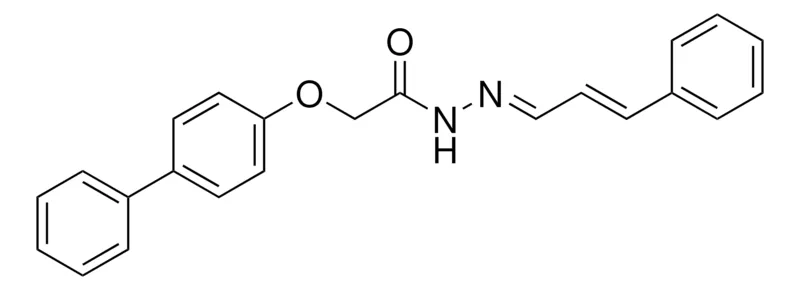 Sigma-Aldrich 2-((1,1'-BIPHENYL)-4-YLOXY)-N'-(3-PHENYL-2-PROPENYLIDENE)ACETOHYDRAZIDE，AldrichCPR