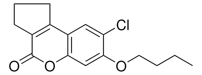 Sigma-Aldrich 7-BUTOXY-8-CHLORO-2,3-DIHYDRO-1H-CYCLOPENTA(C)CHROMEN-4-ONE,AldrichCPR