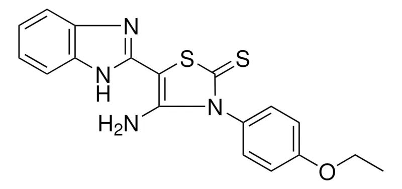 Sigma-Aldrich 4-AMINO-5-(1H-BENZIMIDAZOL-2-YL)-3-(4-ETHOXYPHENYL)-1,3-THIAZOLE-2(3H)-THIONE,AldrichCPR
