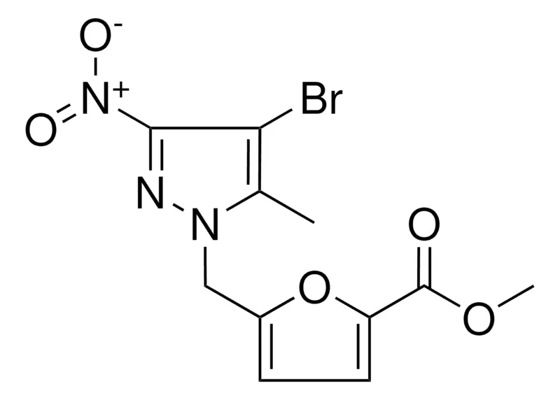 Sigma-Aldrich 5-(4-BR-5-ME-3-NITRO-PYRAZOL-1-YLMETHYL)-FURAN-2-CARBOXYLIC ACID METHYL ESTER,AldrichCPR