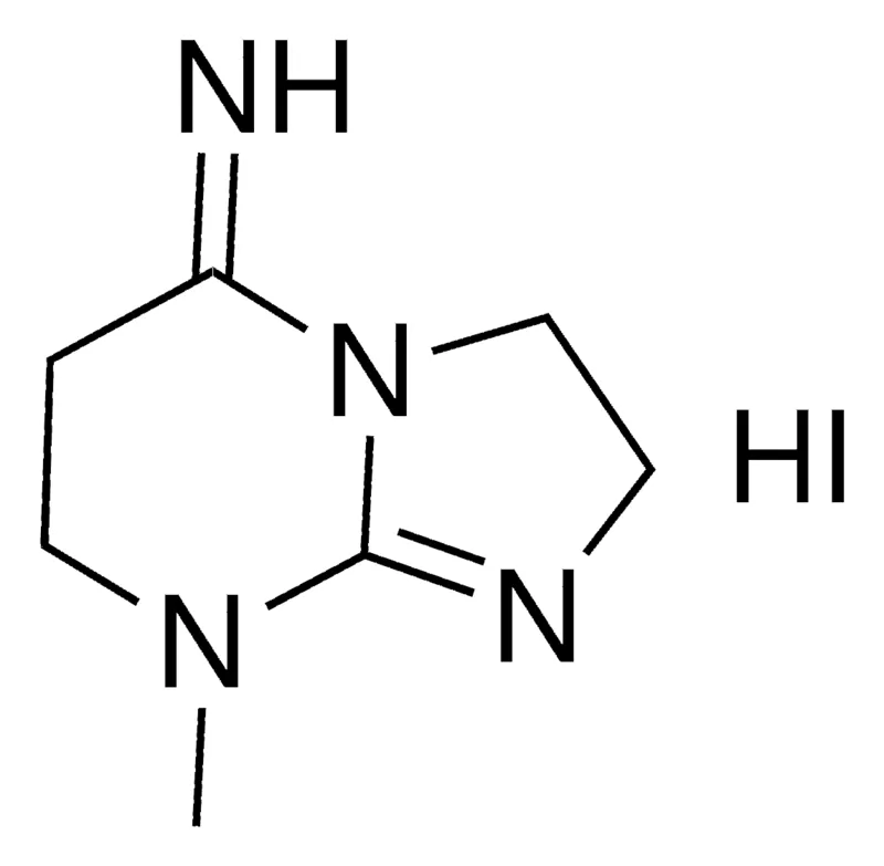Sigma-Aldrich 2,3,5,6,7,8-HEXAHYDRO-8-METHYLIMIDAZO(1,2-A)PYRIMIDIN-5-IMINE HYDRIODIDE,AldrichCPR