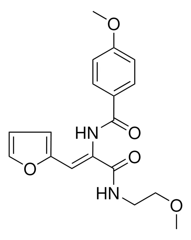 Sigma-Aldrich N-(2-FURAN-2-YL-1-(2-METHOXY-ETHYLCARBAMOYL)-VINYL)-4-METHOXY-BENZAMIDE,AldrichCPR