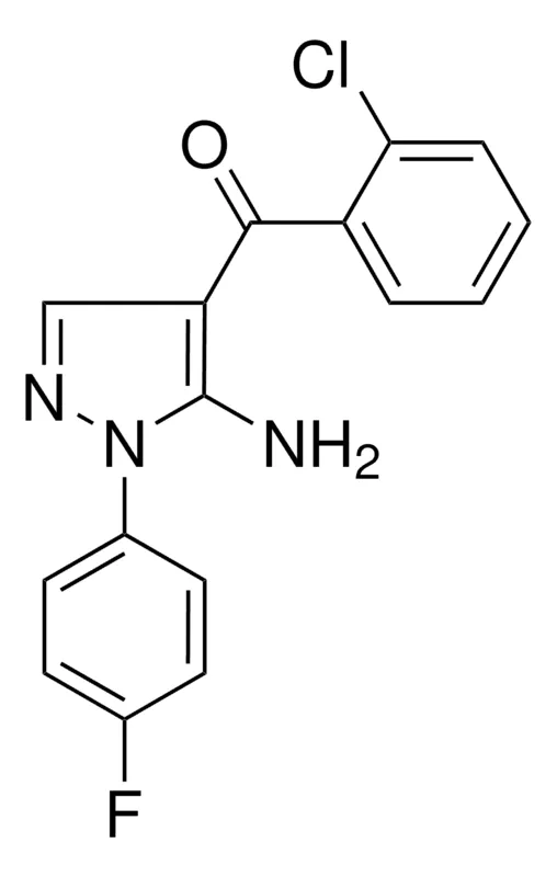 Sigma-Aldrich (5-AMINO-1-(4-FLUOROPHENYL)-1H-PYRAZOL-4-YL)(2-CHLOROPHENYL)METHANONE,AldrichCPR