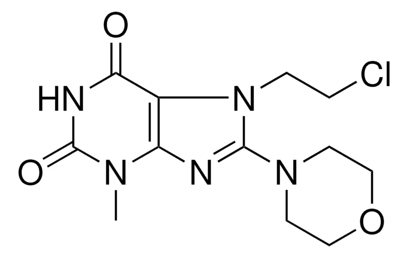 Sigma-Aldrich 7-(2-CHLORO-ETHYL)-3-METHYL-8-MORPHOLIN-4-YL-3,7-DIHYDRO-PURINE-2,6-DIONE,AldrichCPR